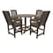 Highwood Usa Lehigh 5pc Round Counter Height Outdoor Patio Furniture Dining Set AD-CNL48-ACE - alternate 1